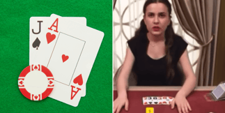 WATCH: Confusion As Live Blackjack Dealer Miscounts Hand on Live Casino