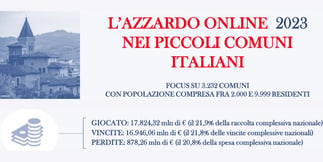 “Non così piccoli": la mappa del gambling online in 98 piccoli comuni dell'Italia meridionale