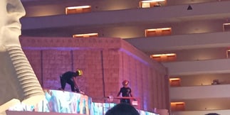 Pyramid Jumper Commits Suicide at Luxor Casino, Witnesses Say