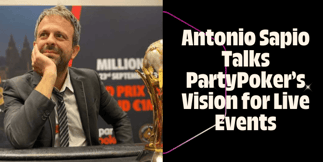 Interview with Antonio Sapio of PartyPoker