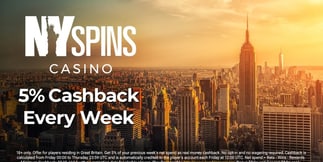 NY Spins Casino's Weekly Cashback: Big Apple Style, Real Money Returns
