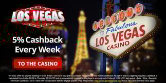 Los Vegas Casino's Weekly Cashback: Wrong Spelling, Right Value