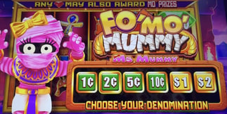 Mr. and Ms. Mummy Headline Aristocrat's New Fo' Mo' Mummy Slot