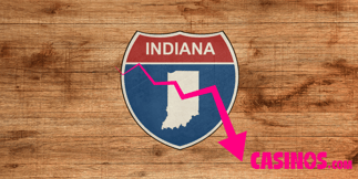 Indiana Casino Revenues Drop 1.2% Year-on-Year in September