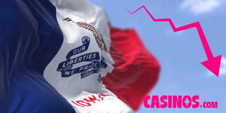 Iowa Casino Revenue Slumps Over 11% in February