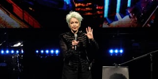 Cyndi Lauper Claps Back at Heckler During Caesars Palace Residency Debut