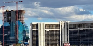 Hard Rock’s Guitar Tower Has Topped Off, and the Vegas Skyline Is Already Looking Different