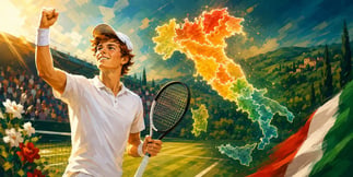 Indice dell'Effetto Sinner: la classifica delle regioni travolte dalla passione per il tennis