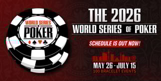 2026 World Series of Poker Schedule Features 100 Events, $1 Million POY Prize Pool