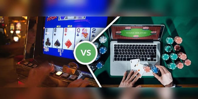 Online Poker Guide: Difference between Video and Live Dealer