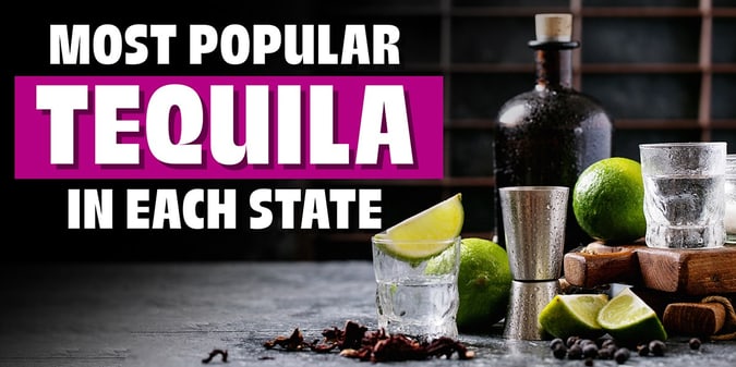 Most Popular Tequila Brand in Each State