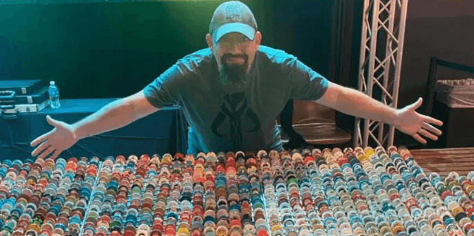 Casino Chip King Aiming to Stack Up Records