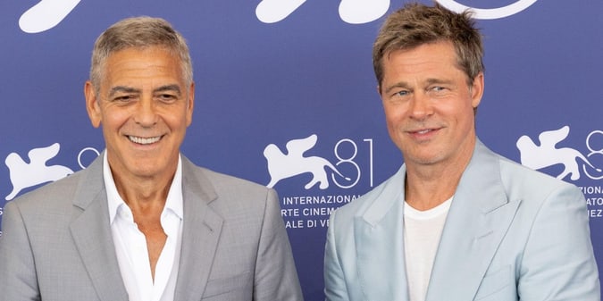 Brad Pitt e George Clooney brillano in "Wolfs": il ritorno del duo d'oro