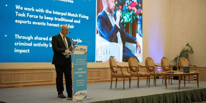 Andrew Rhodes Highlights Collaborative Approach to Gambling Regulation at IAGR 2024 Conference