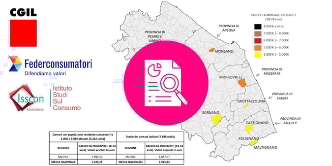 La crescita del gambling online in 13 piccoli comuni del Centro Italia