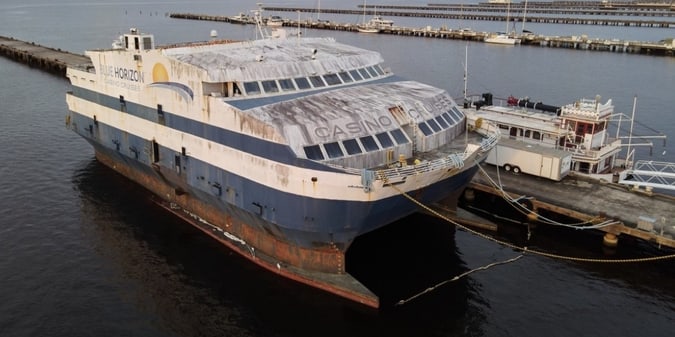 The Ghost of the Blue Horizon: Inside the Rise and Fall of a Casino Cruise Ship
