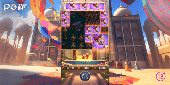 PG Soft Dazzles With Arabian-Inspired Majestic Empire Slot