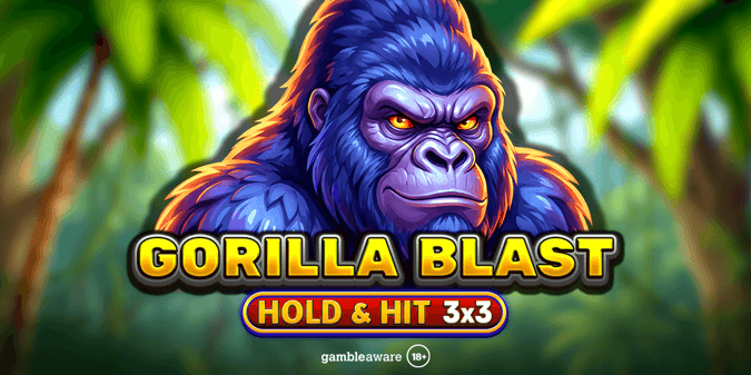 Spinomenal Launches Jungle-Themed Gorilla Blast, Expanding Hold &amp; Hit 3x3 Series