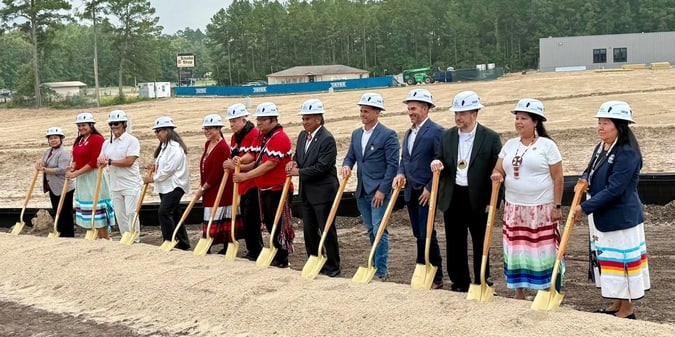 Alabama-Coushatta Tribe of Texas Breaks Ground on Texas Casino Resort