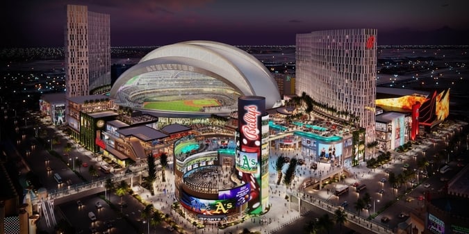 A's Stadium Moving Forward as Bally's Las Vegas Remains at a Standstill