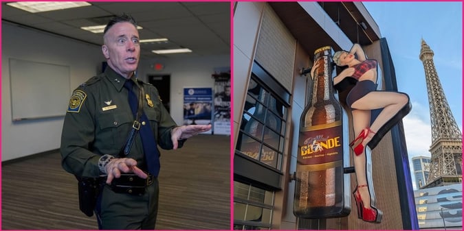 Former Border Patrol Hardliner Bovino Booted from Vegas Strip Sports Bar