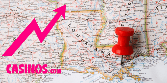 Louisiana Riverboat Casinos Show Month-on-Month and Year-on-Year Growth in August