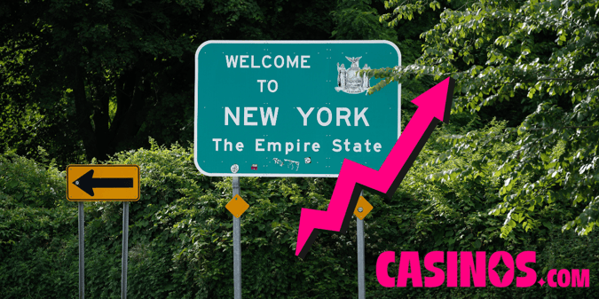 New York Casino Revenues Rises by Nearly 5% Month-on-Month and Year-on-Year in November