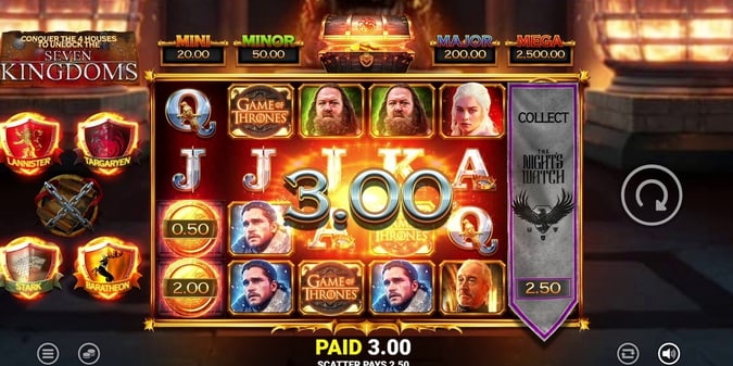 Game of Thrones Slot Goes Live With BetMGM in Alberta