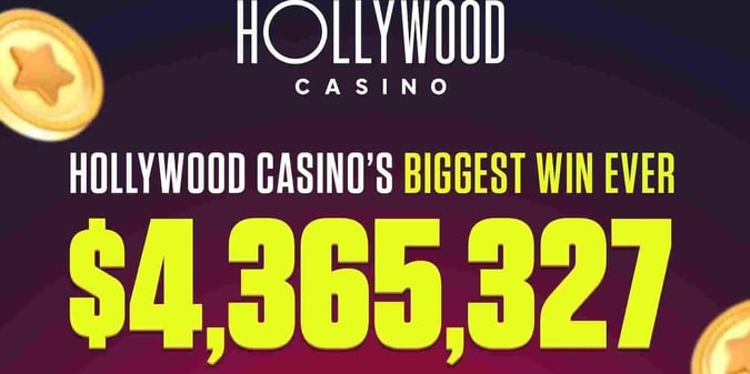 Hollywood Casino Breaks PA Online Jackpot Record with $4.3M Payout