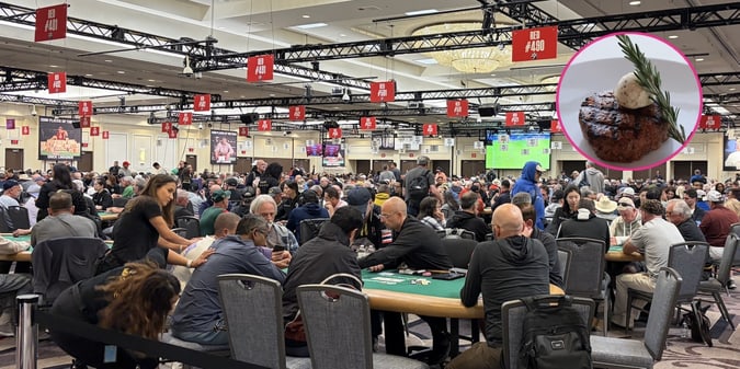 At the WSOP, Time Can Be Money – So Now Food Comes to You