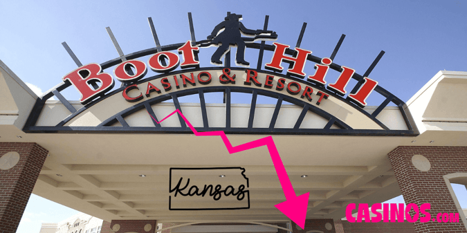 Kansas Casino June Revenues Drop 5% YoY While Gambling Crime Boss Dies