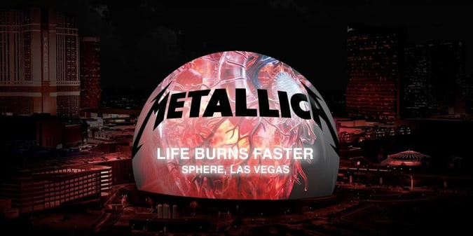 It’s Official: Metallica Will 'Ride the Lightning' to a Sphere Las Vegas Residency in 2026