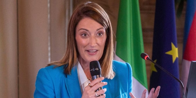 Metsola al SiGMA Central Europe di Roma: "Servono regole intelligenti"