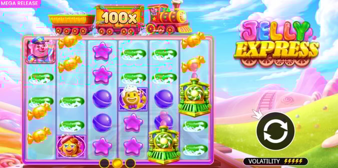 Pragmatic Play's Candy-Coated Jelly Express Slot Puts Players in the Driver's Seat
