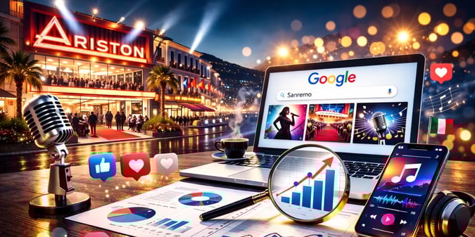 Sanremo 2026, la gara prima della gara: chi guida le ricerche Google