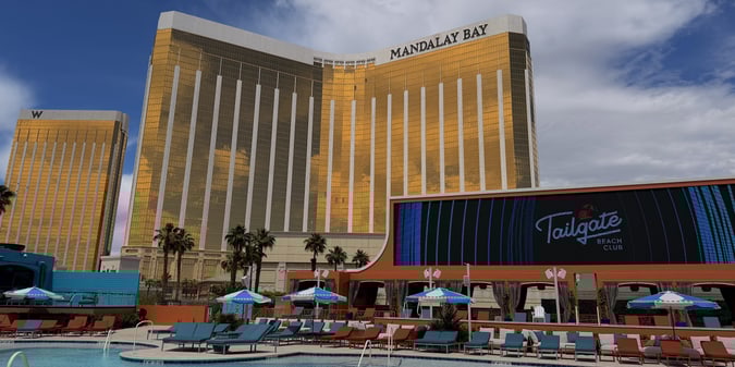 Take a Sneak Peek at Mandalay Bay’s New Tailgate Beach Club