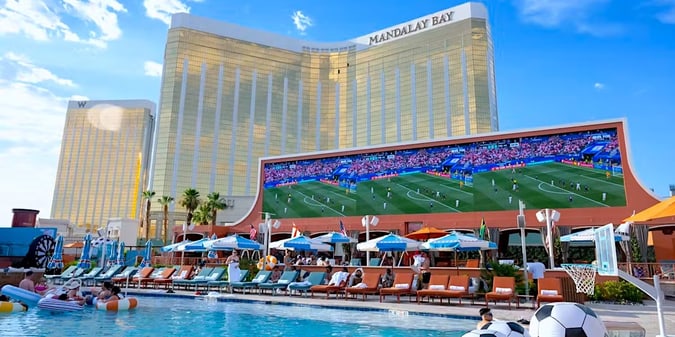 Tailgate Beach Club Offers One of Vegas' Best All-Day Drink Deals