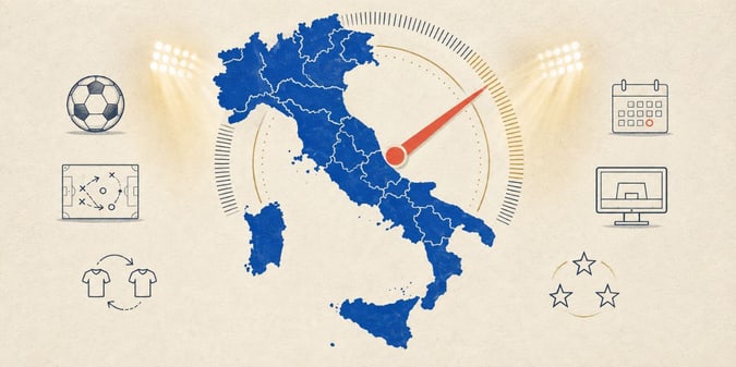 Tifometro delle regioni: la classifica della passione calcistica in Italia, dal fantacalcio al VAR