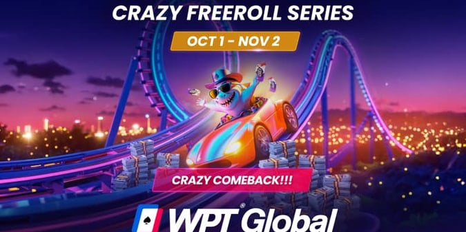 WPT Global Giving Away $2 Million GTD in Crazy Freerolls