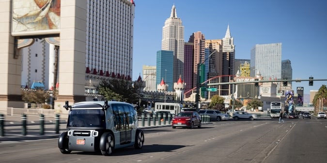 Zoox Robotaxis Begin Paid Ride Service Across Las Vegas Strip