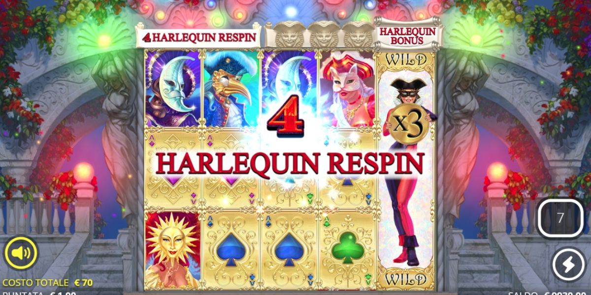 Harlequin Carnival slot