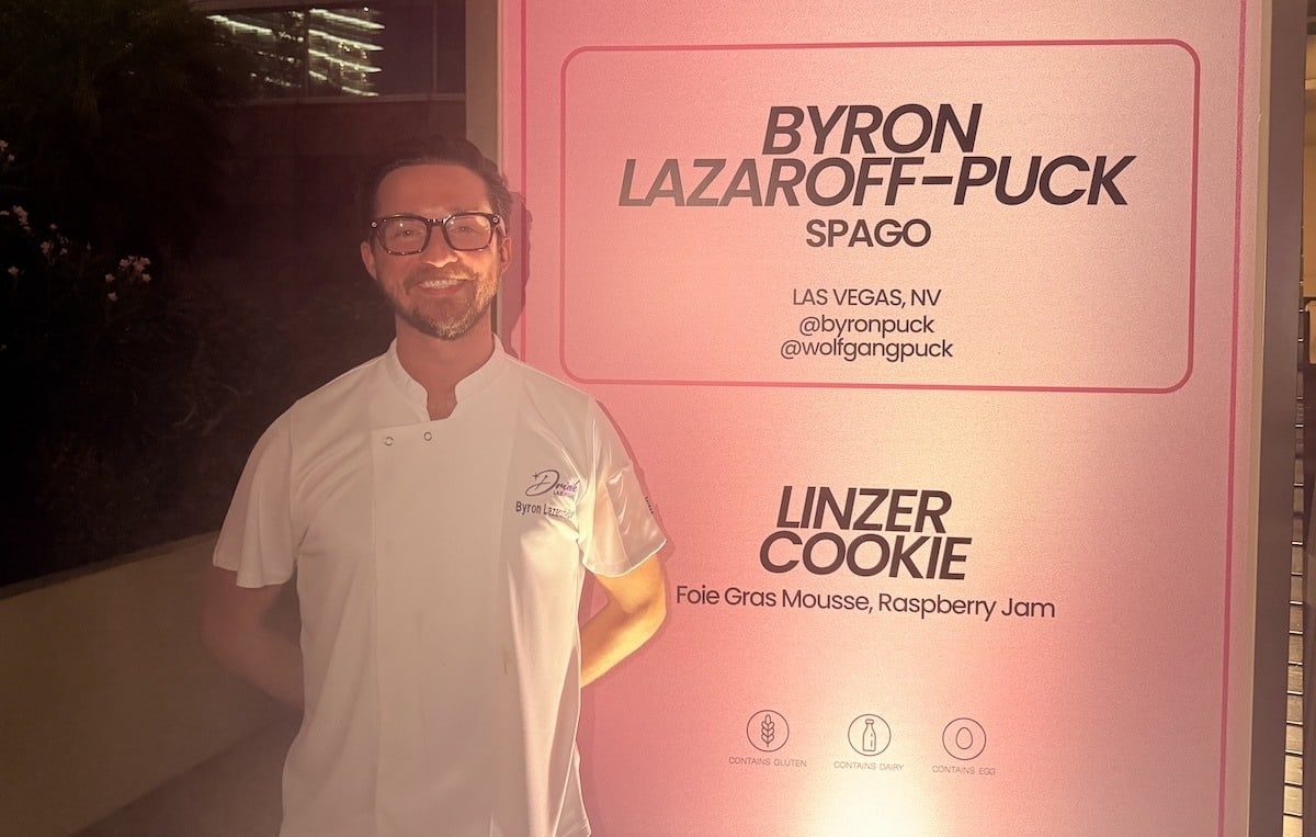Byron Lazaroff-Puck, President of the Wolfgang Puck Fine Dining Group, at Spago
