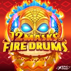 12 Masks of Fire Drums