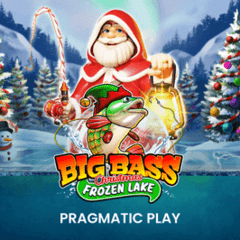 Big Bass Christmas Frozen Lake
