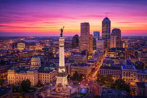 Indianapolis Sunset