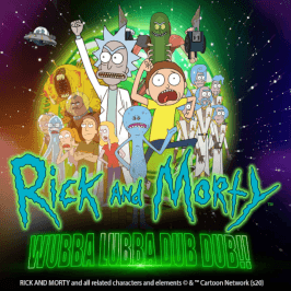 Rick and Morty Wubba Lubba Dub Dub Game Logo