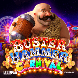 Buster Hammer Carnival Game Logo