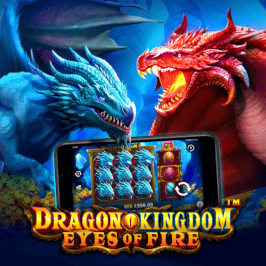 Dragon Kingdom - Eyes of Fire Game Logo