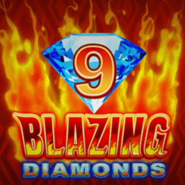 9 Blazing Diamonds Game Logo