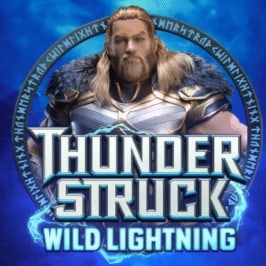 Thunderstruck Wild Lightning Game Logo